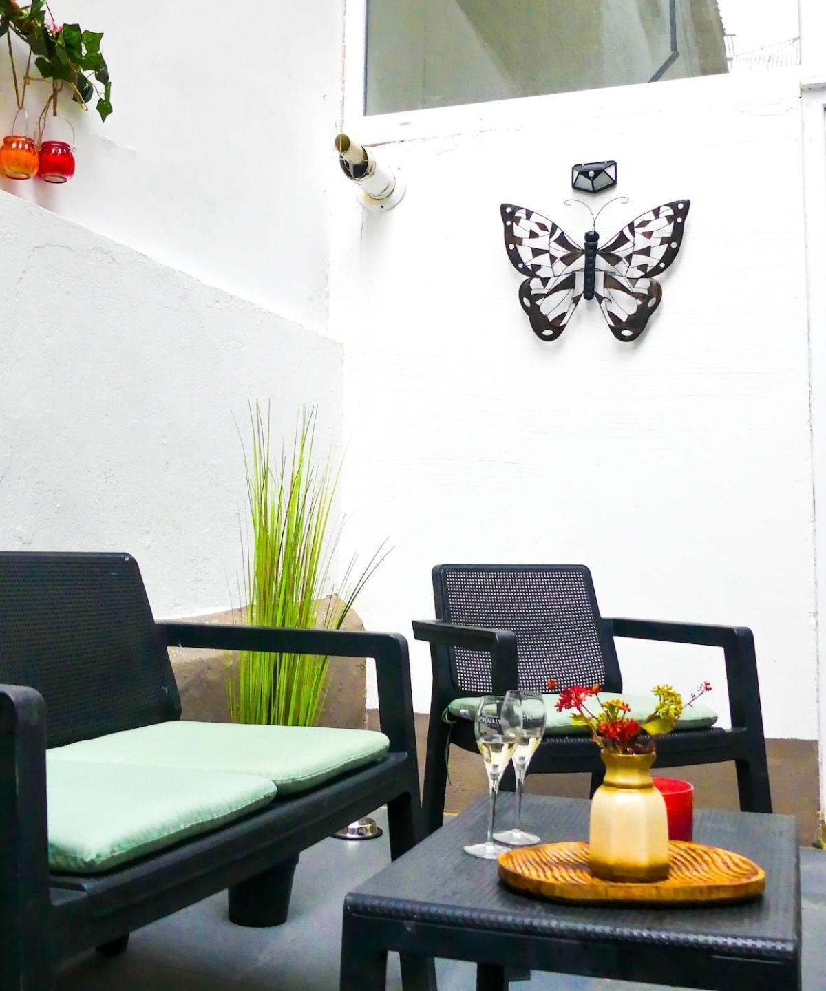 Cosy Appartement Met Tuin In Centrum Antwerpen Gratis Parking Free Parking! 外观 照片