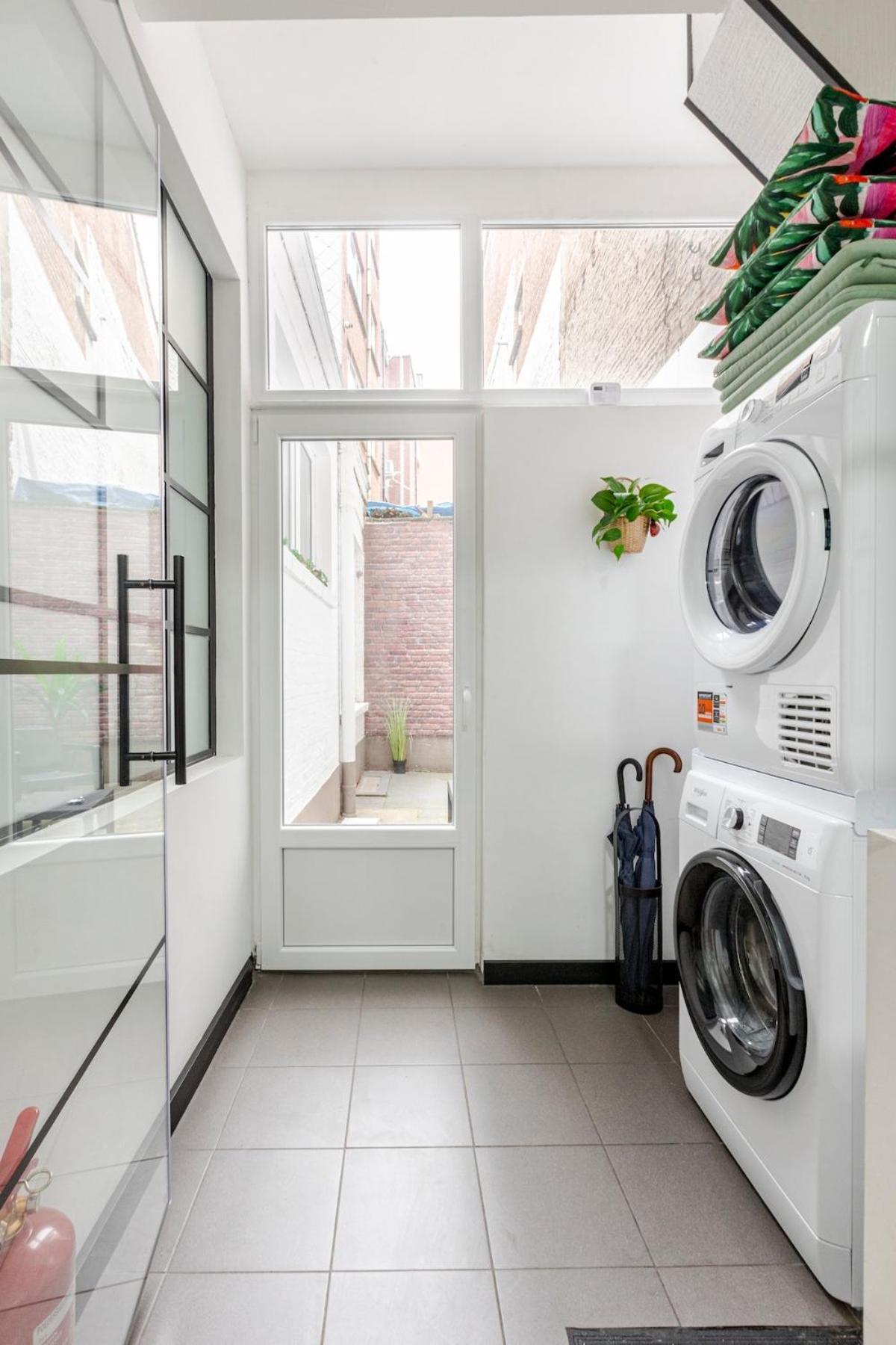 Cosy Appartement Met Tuin In Centrum Antwerpen Gratis Parking Free Parking! 外观 照片