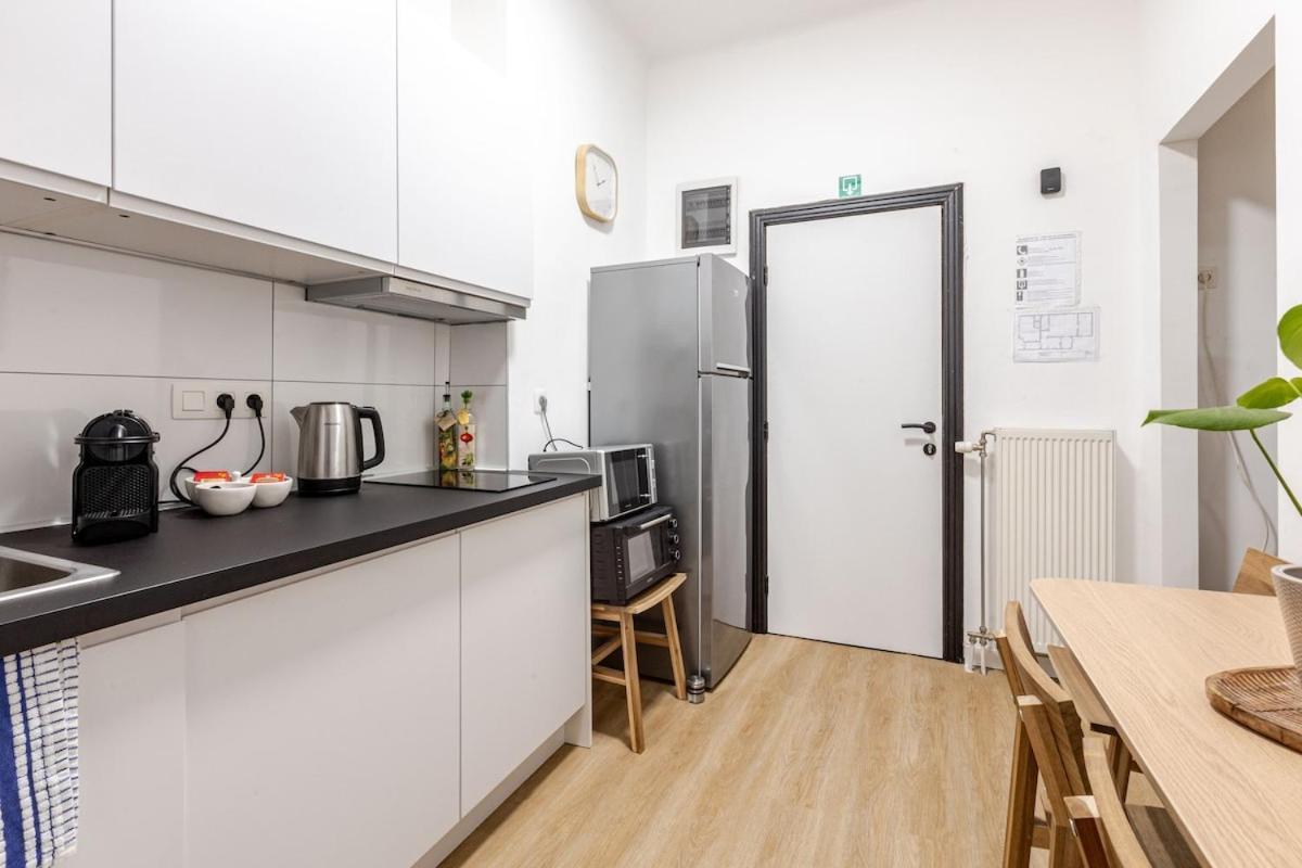 Cosy Appartement Met Tuin In Centrum Antwerpen Gratis Parking Free Parking! 外观 照片